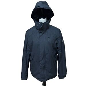 ZeroXposur Men’s Small Black Jacket Full Zip Removable Hood